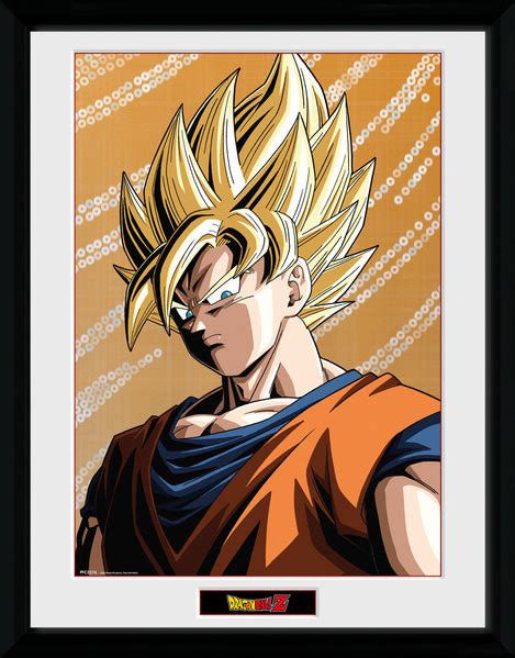 Dragon Ball Z Goku Framed Poster Buy At Europosters