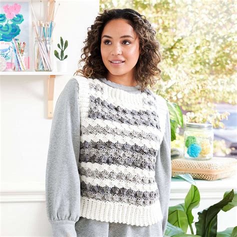 Free Crochet Pattern For A Striped Vest ⋆ Crochet Kingdom