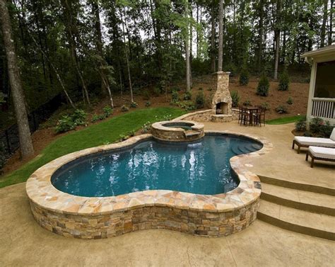 Best 25 Beautiful Small Outdoor Inground Pools Decorathing Inground Pool Landscaping