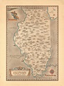 An Historical and Geographical Map of the State of Illinois. “The ...