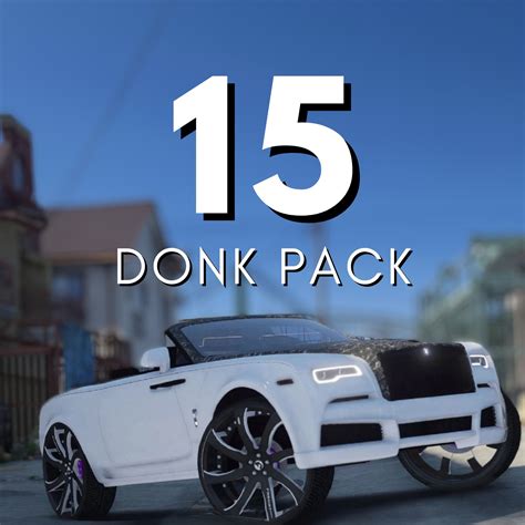 Fivem Donk Car Pack: 15 CARS Fivem Ready Realistic Handlings Optimized