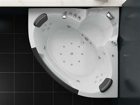 Ottofond eckwanne aqaba 140 x 140 cm, weiß. Luxus Whirlpool Indoor Badewanne 140x140 + Vollausstattung ...