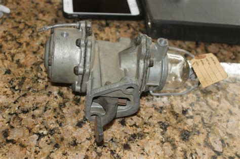 1955 1956 1957 Chevy V8 Rebuilt 4149 Fuel Pump Br Ebay