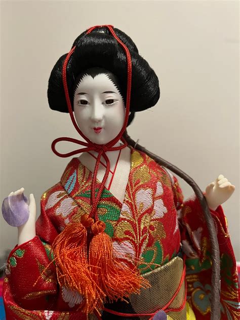 Vintage Japanese Geisha Doll Etsy