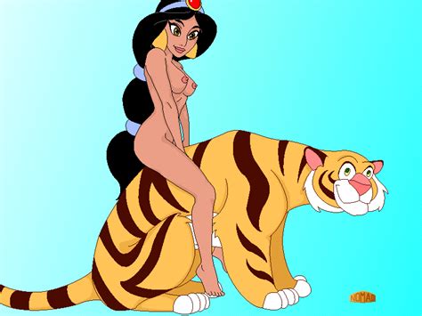 Rule 34 Aladdin Disney Female Feral Fur Human Male