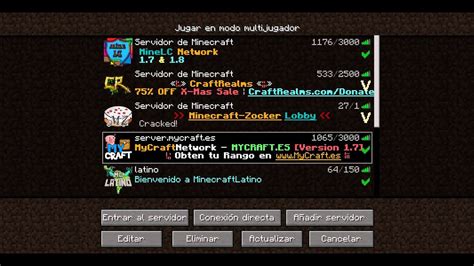 Servidores De Minecraft 1 20 Servidores De Minecraft En Español Vrogue