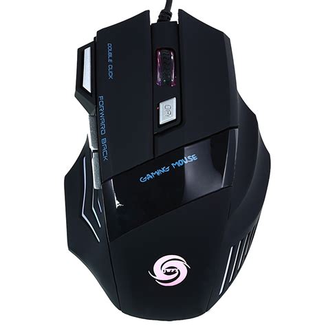 Usb Wired Led Optical Gaming Mouse Game Mice Led Light 7 Buttons