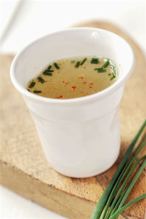 Recette bouillon de volaille