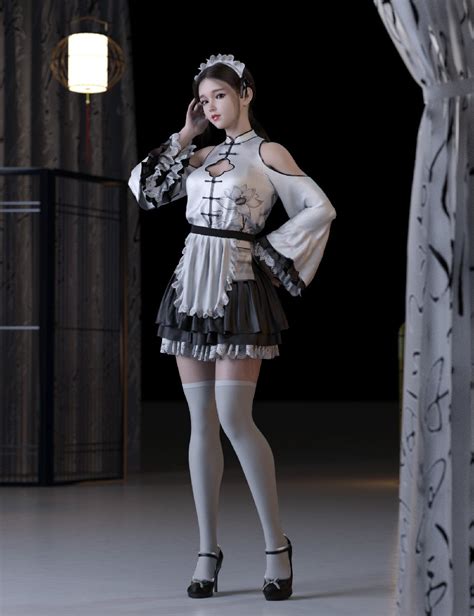 Dforce Mktg Maid Outfit For Genesis Females And Genesis Daz D