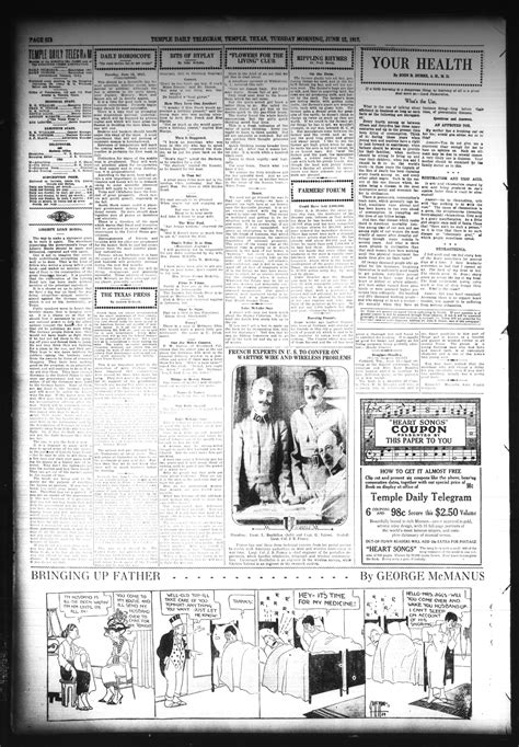 Temple Daily Telegram (Temple, Tex.), Vol. 10, No. 205, Ed. 1 Tuesday
