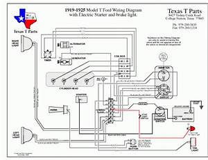 1924 Ford Model T Wiring Diagram