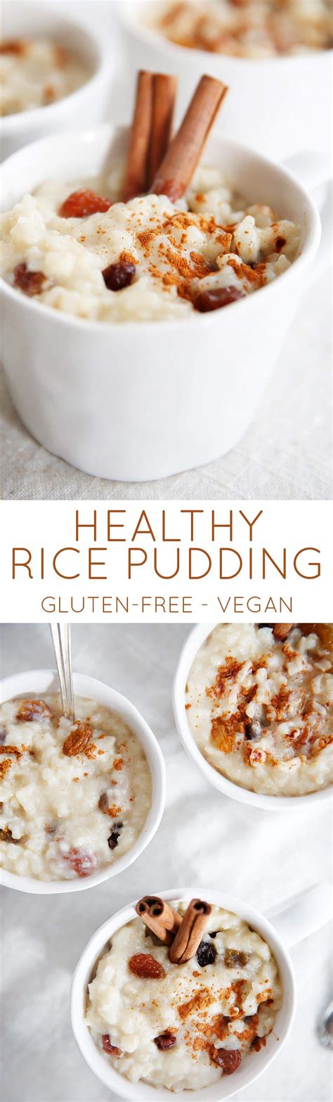 Healthy Rice Pudding Vegan Lexis Clean Kitchen