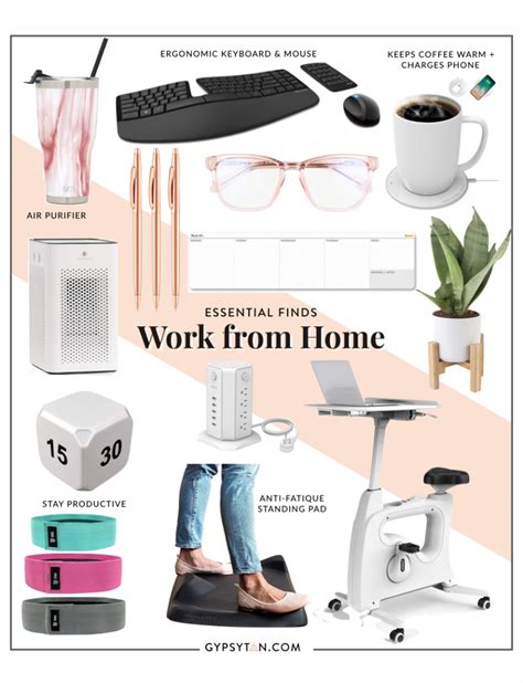 15 Work From Home Essentials That Will Make Life So Much Easier Gypsy Tan