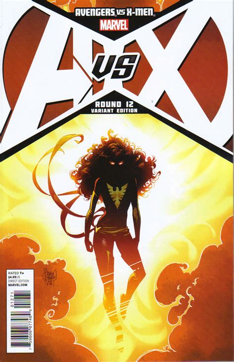 avengers vs x men 12 1 50 adam kubert variant phoenix 2012 avx vf nm ultimate comics