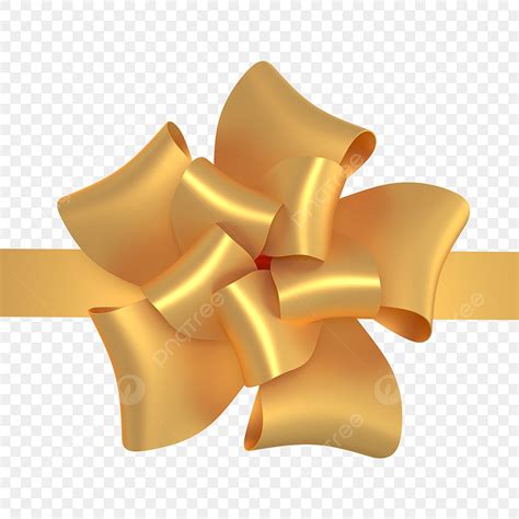 Golden Ribbon 3d Vector 3d Golden Holiday Decoration Ribbon Ribbon