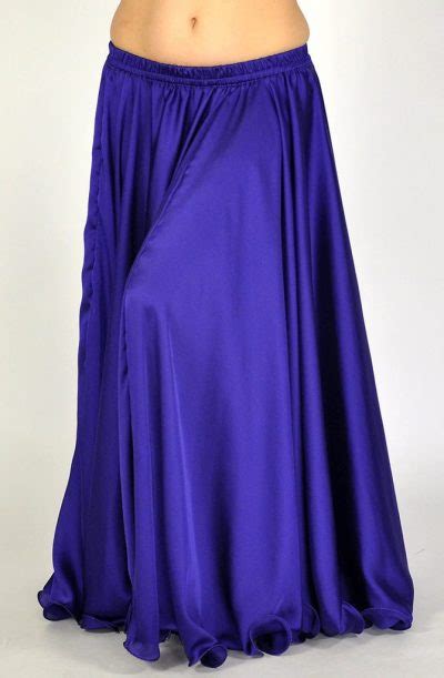 silky satin skirt purple bellydance boutique uk