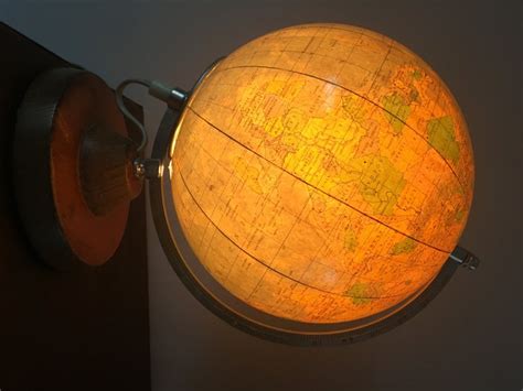 Glass Globe On A Wooden Base Catawiki