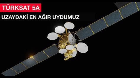 Türkiye nin uzaydaki 7 uydusu TÜRKSAT 5A turksat spacex tusas