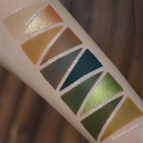 Melt Cosmetics Gemini Palette 58 More Swatches Of The New