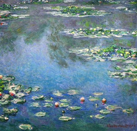 Water Lilies Claude Monet Wikiart Org