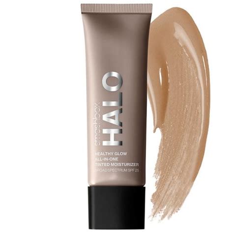 smashbox halo healthy glow all in one foundation spf 25 tinted moisturizer hybrydowy podkład