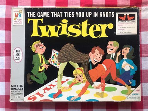 Twistermilton Bradley 1966 Etsy Milton Bradley Twister Board Game