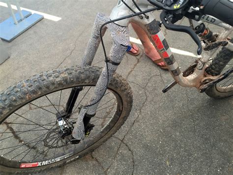 Finally, mountain bike forks should always be inverted, actually makes the most sense, kind of like dirt bikes, gonna be sick if everything goes well and then ditch. Prototype long-travel inverted suspension fork spotted ...