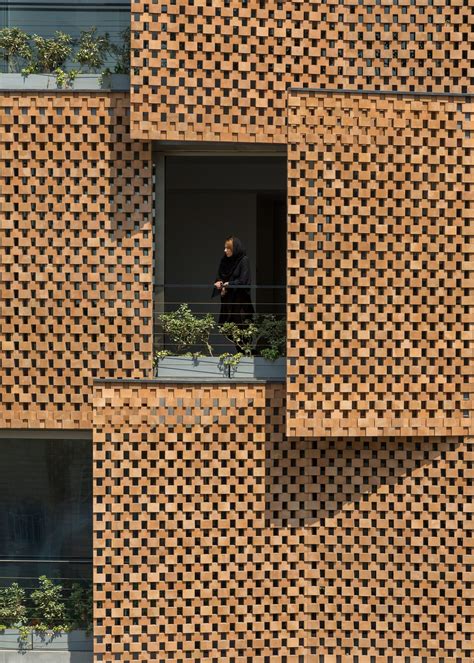 Perforated Brick Screens Make This Housing Block In Tehran More