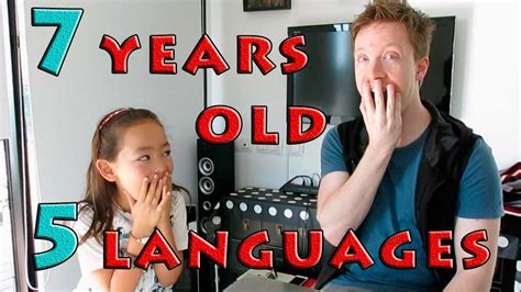 7 year old who speaks 5 languages explained