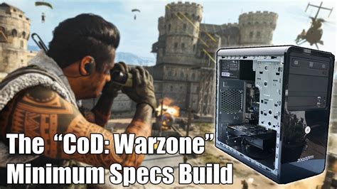 The Call Of Duty Warzone Minimum System Requirements Gaming Pc Youtube