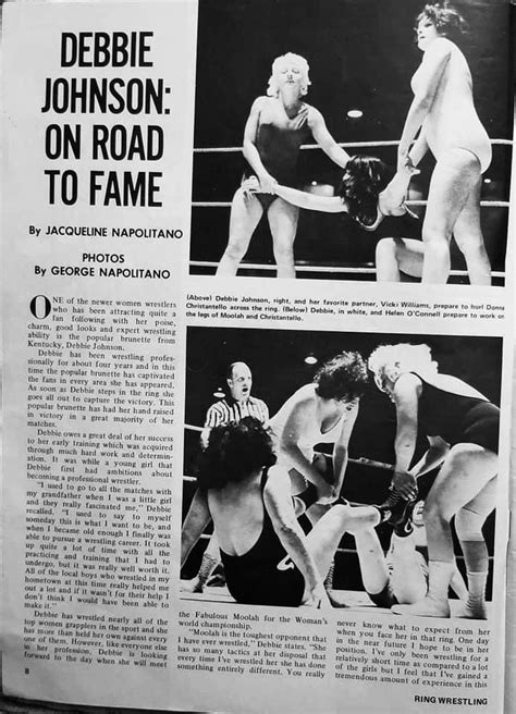 The Ring Wrestling Magazine Oct 1973 Women S Wrestling Pro Wrestling Wrestling