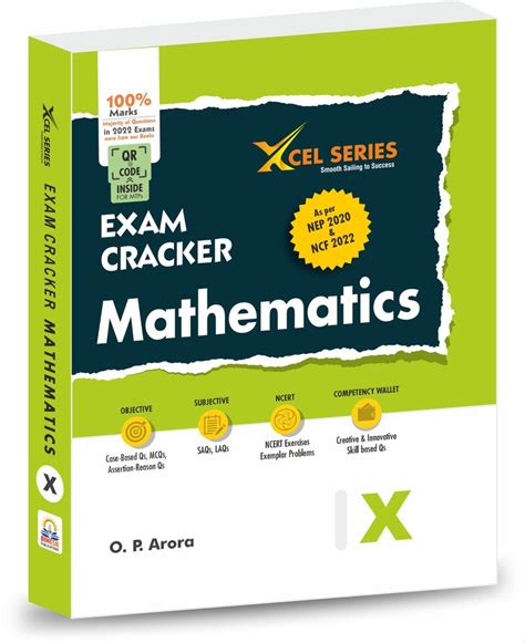 English Xcel Series Exam Cracker Mathematics Class 10 Secondary Stage