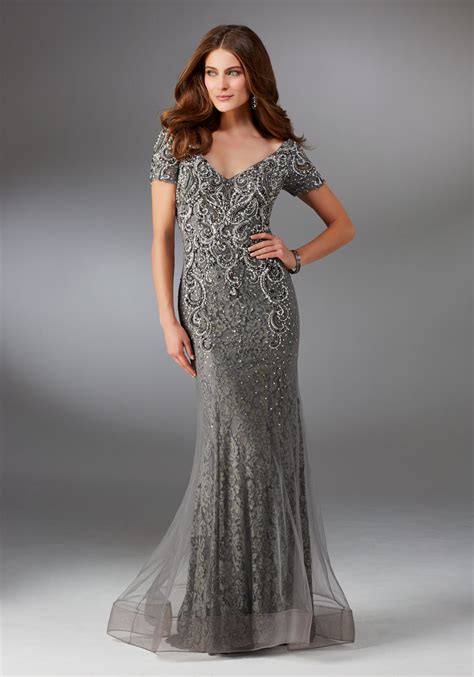 Maybe you would like to learn more about one of these? Net and Lace Evening Gown | Style 71523 | Morilee