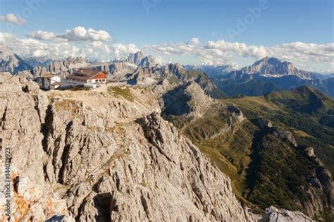 Lagazuoi Hut One Of The Most Elevated Mountain Huts In The Dolomites