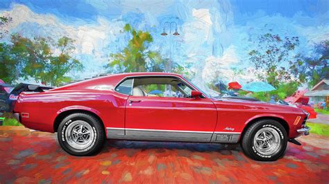 1970 Ford Mustang Mach 1 206 Photograph By Rich Franco Fine Art America