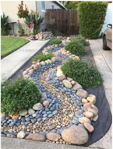 Inspiring Dry Creek Bed Garden Ideas The Garden Diy Rock Garden Diy