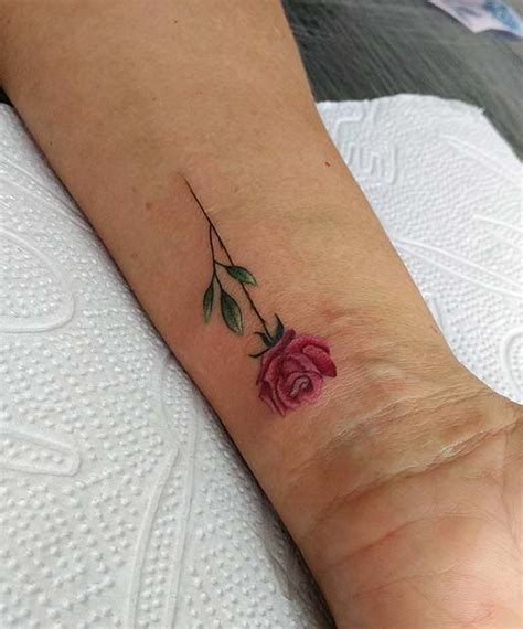 23 Chic Small Rose Tattoos For Women Page 2 Of 2 Stayglam