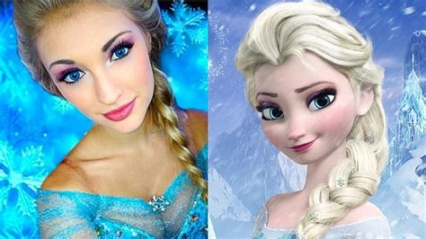 La Joven Idéntica A Elsa De Frozen Vive Su Propio Cuento De Hadas