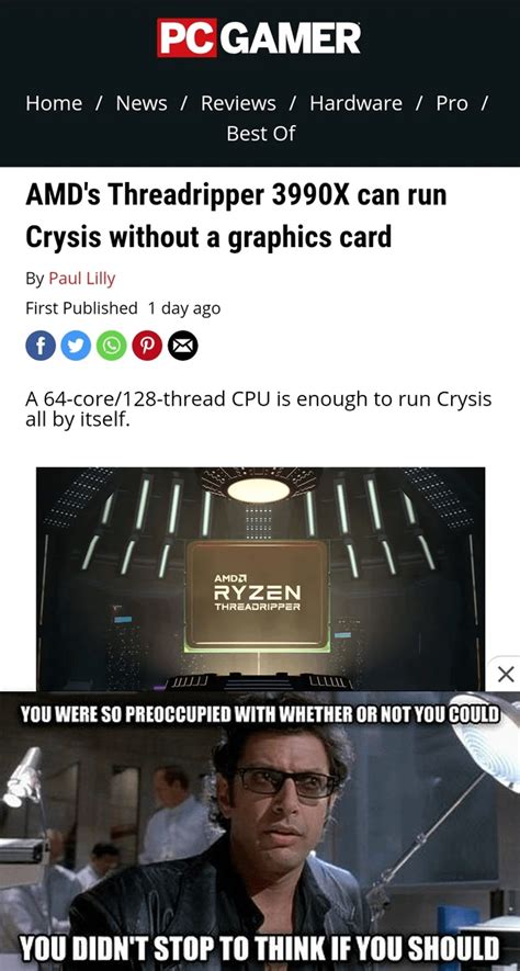 Processors Find A Way Jurassicmemes