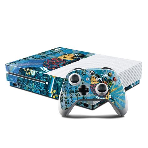Microsoft Xbox One S Console And Controller Kit Skin Samurai Honor By
