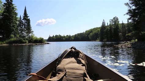 Algonquin Park Canoeing Trip Solo Craig Lake Youtube