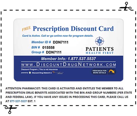 Using a prescription drug discount card makes sense for people who do not have insurance, but it can also help those who are covered, too. Print Card Page PHF - Prescription Discount Card by ...