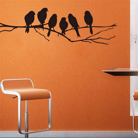 Birds On Branch Wall Sticker Fun Walls