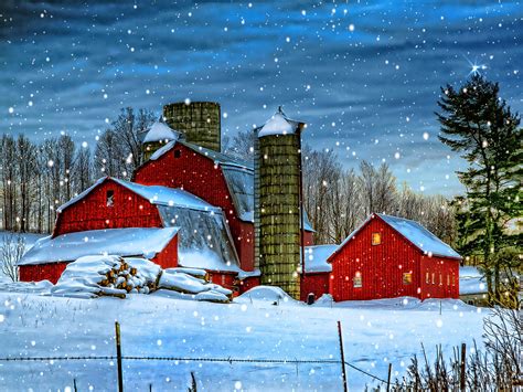 Winter Cabin Wallpapers Wallpaper Cave