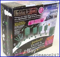 Get it as soon as wed, feb 24. Holiday Brilliant Christmas Lightshow Light And Sound Play ...