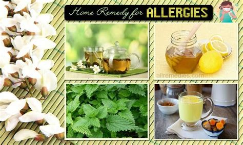 20 Natural Home Remedies For Allergies In Adults And Children