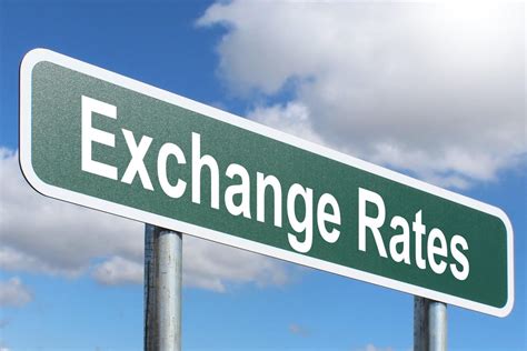 Exchange Rates Free Of Charge Creative Commons Green Highway Sign Image