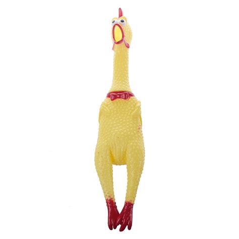 17 Inch Squeeze Shrilling Screaming Chicken Funny Toy T Chicken Toy Dt 4894462080511 Ebay