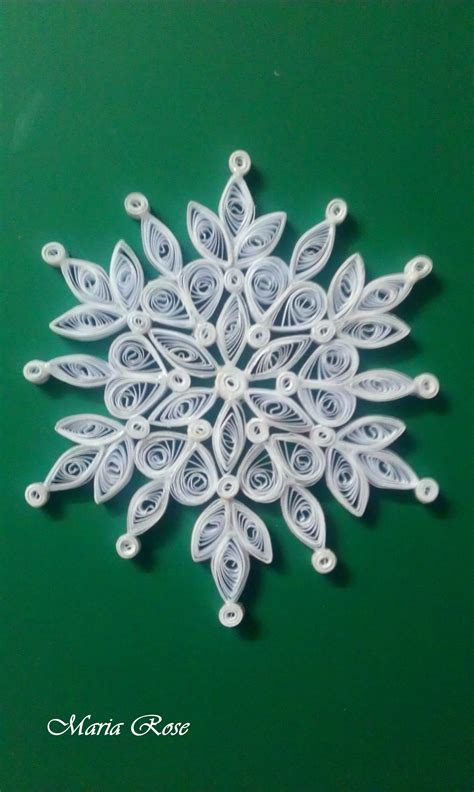 Quilled Snowflake 3d Quilling Paper Quilling Tutorial Origami And