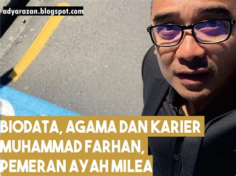 Biodata Agama Dan Perjalanan Karier Muhammad Farhan Pemeran Ayah